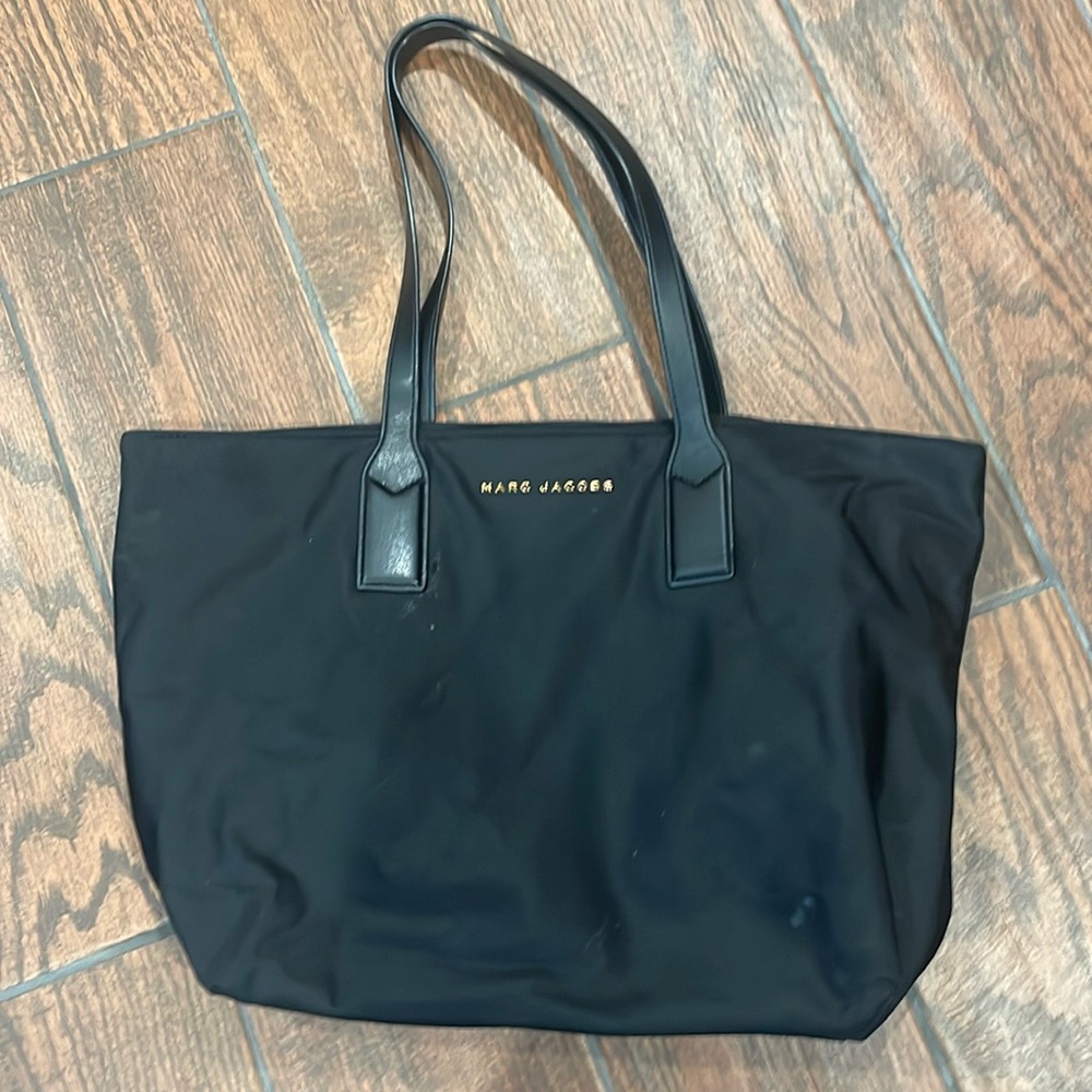 Black nylon Marc Jacob’s tote. Good condition.
